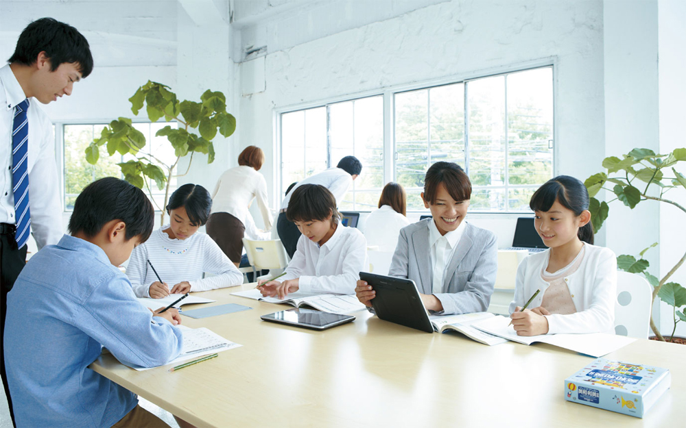 学研ＣＡＩスクールの指導風景です。